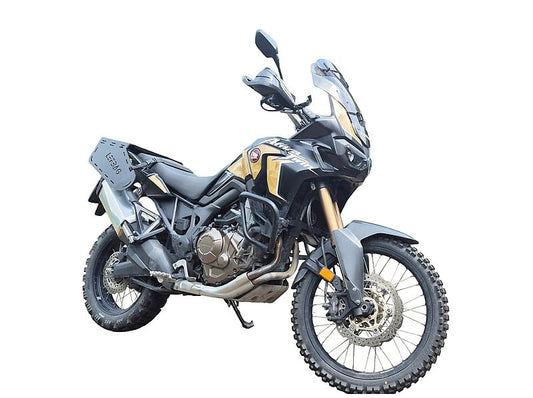 Bagagedrager voor je motor / zijbescherming van extreem sterk kunststof - LefBag Shop