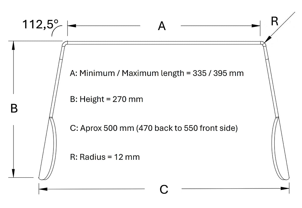 Complete LefBag set / 3 tassen met bagagedrager