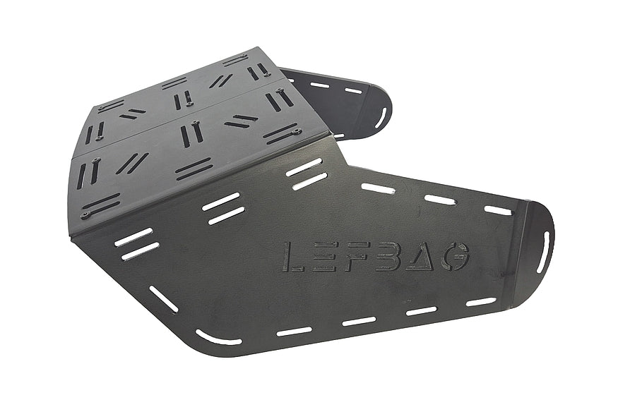 Bagage zonder motorspecifiek rek meenemen - LefBag Shop