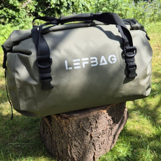Duffeltas 45 liter voor elke (motor)reis - LefBag Shop