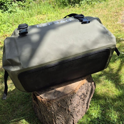 45 liter duffel bag / waterdichte motor reistas met verstevigde onderkant en verbeterde gespen